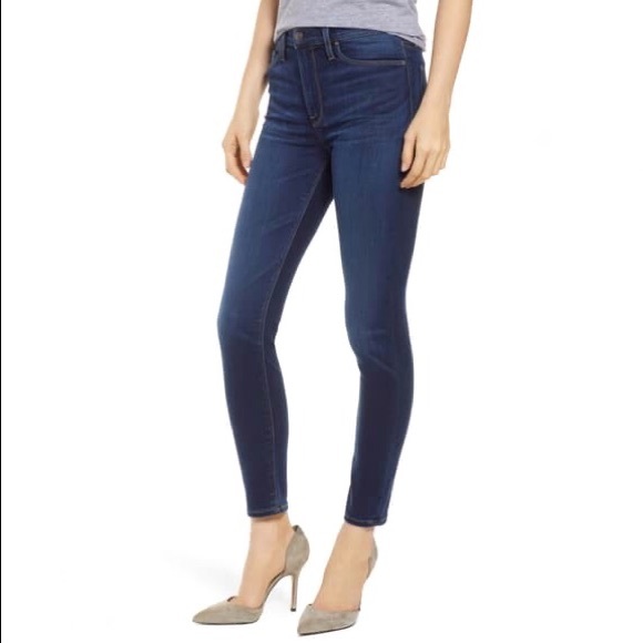 Hudson Jeans Barbara High Rise Super Skinny Ankle - Picture 1 of 10